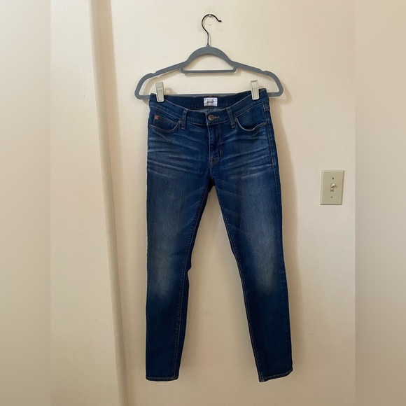 Hudson Krista Super Skinny Jeans Size 27 Dark Wash Stretch Denim - Picture 1 of 7
